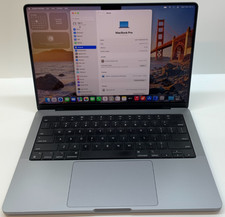 Apple MacBook Pro A2442 14.2" M1 PRO 16GB RAM 14-Core GPU - 512GB SSD - Grade C