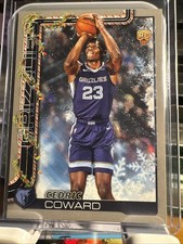 2025-26 Topps Holiday - Cedric Coward #H171 Holiday Silver Glitter (RC)