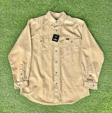 Size Large - Carhartt Relaxed Fit Sandstone Twill Shirt