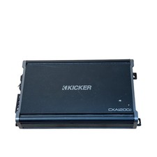 Kicker CXA1200.1 Black 1200-Watts 1-Ohm Class-D Mono Subwoofer Amplifier 2001