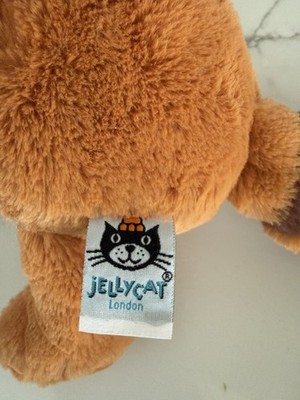 廃盤　新品　ジェリーキャット　レッサーパンダ　Bashful Red Panda Jellycat Medium Bashful Red Panda Plush Stuffed Animal BAS3RP 11
