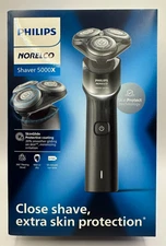 Philips Norelco Shaver 5000X Rechargeable Wet Dry Shaver With Precision Trimmer