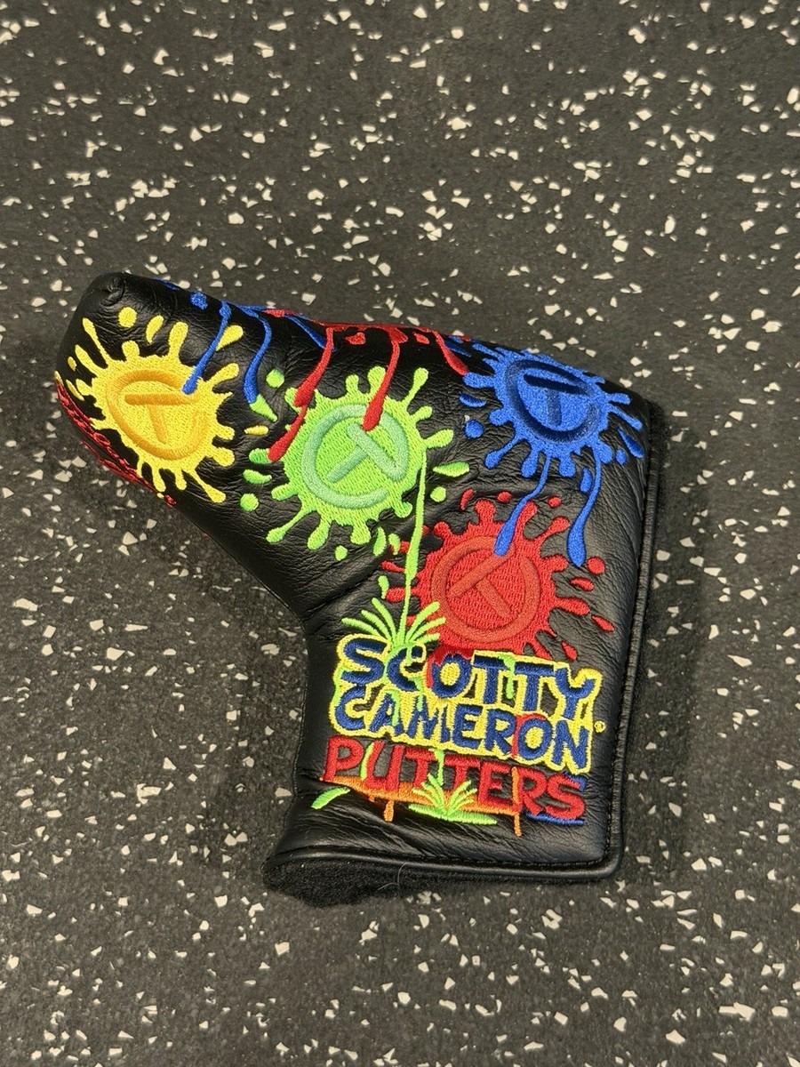 Scotty Cameron Circle T Mid Mallet Paint Splash Headcover Noob