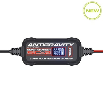 ANTIGRAVITY BATTERIES #AG-BC-SC-2 SC-2 Super Charger Battery Charger 2 Amp