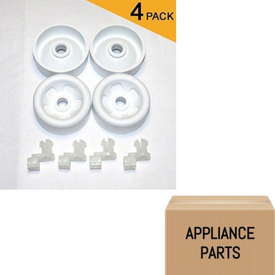 #ad #ad 4809302 H For GE Dishwasher Lower Dishrack Wheel amp; Axle Set Part # Model NR1204 $16.97