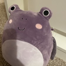 Squishmallows Philomena Purple Frog Toad Plush Toy 7.5"