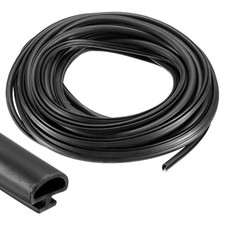 Weather Stripping Door Seal 5/16" Wide Bulb Bubble TPE for 5/32" Slot 10m