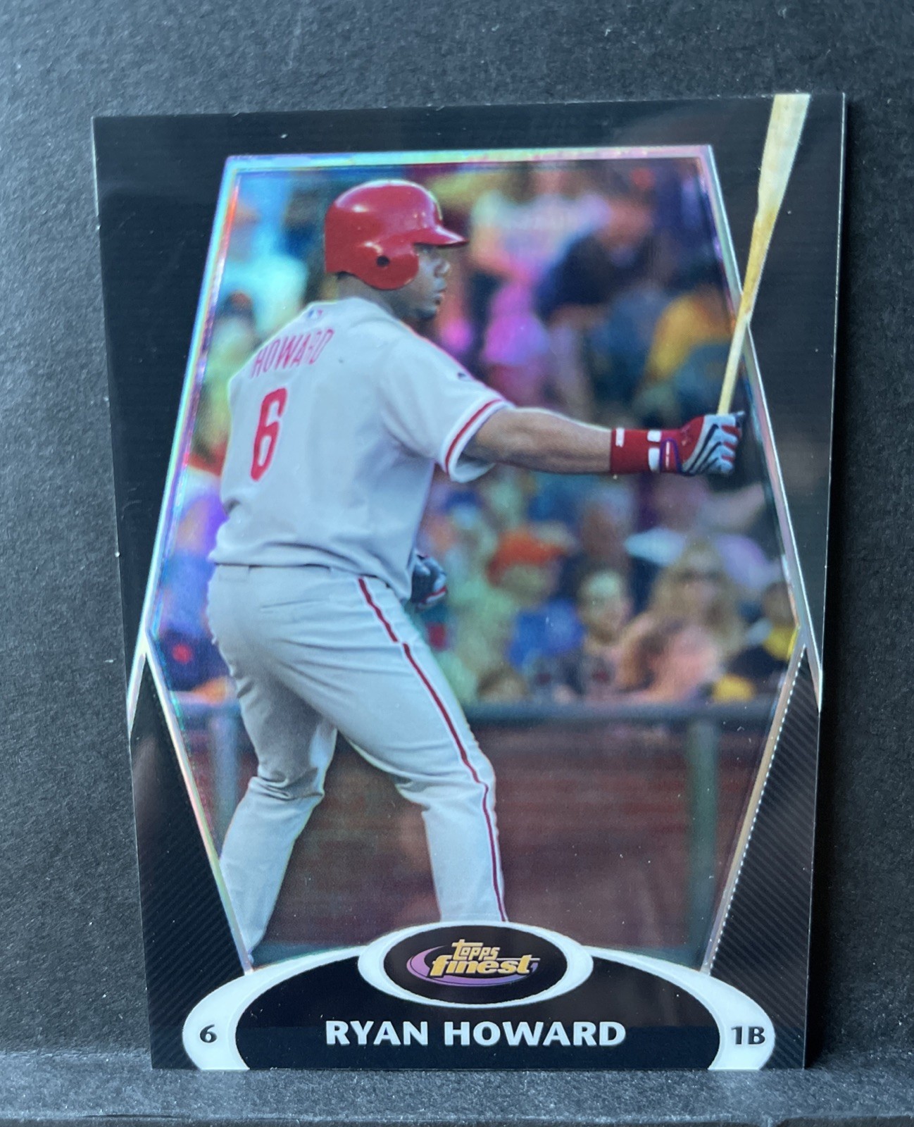 2008 Topps Finest - Ryan Howard #125 Black Refractor /99
