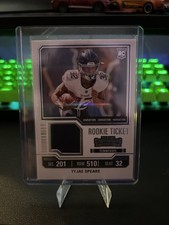 2023 Panini Contenders #TS36V Tyjae Spears Rookie Ticket Swatches Variations