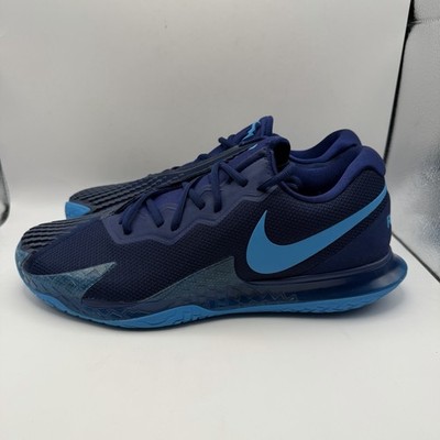 Nike Zoom Vapor Cage 4 Rafa 'Blue Void' Laser Blue DD1579-401 Mens Size 14 Shoes