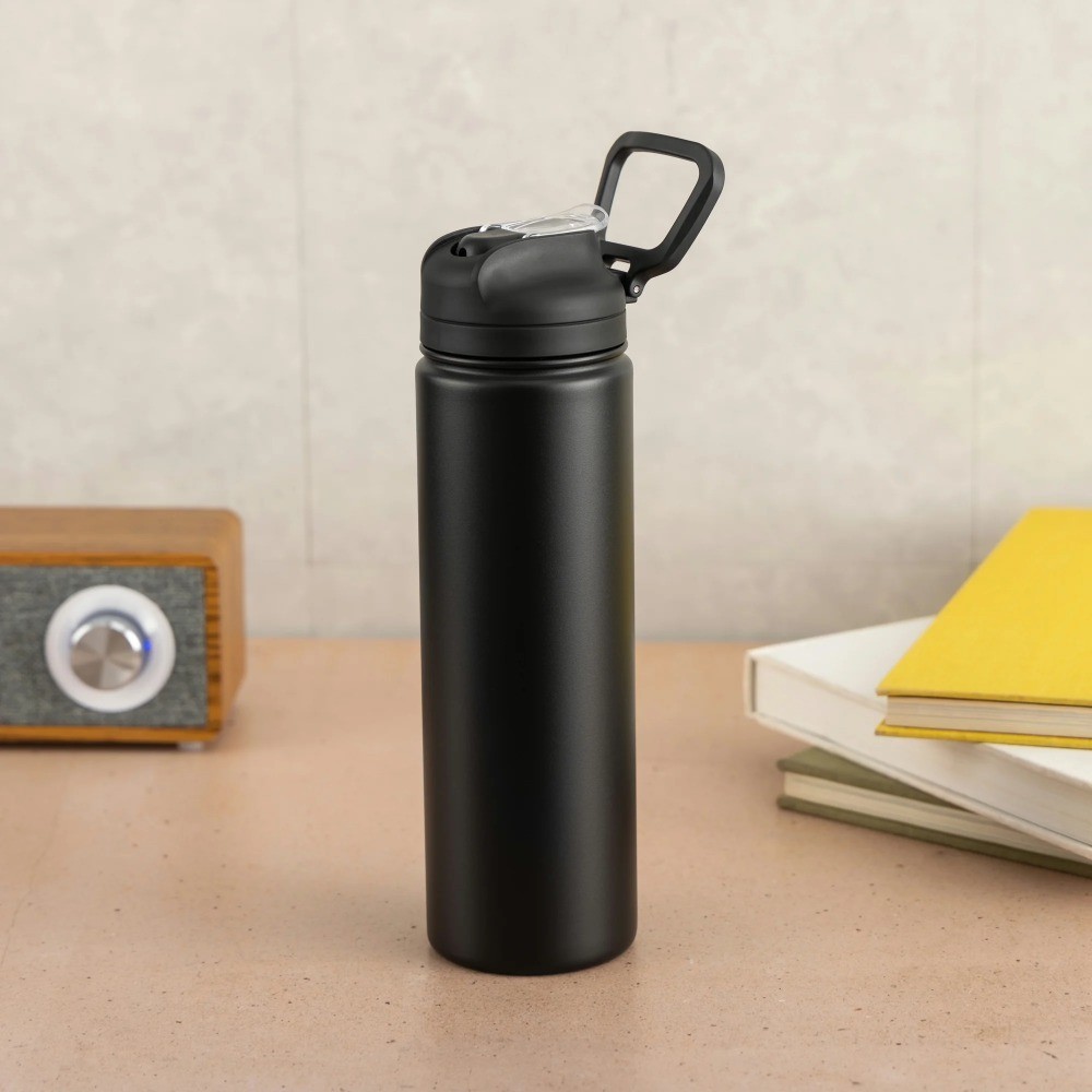 Stainless Steel Water Bottle with Straw Lid 24 oz Leak Proof Insulated