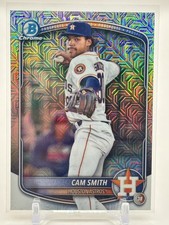 2025 Bowman Cam Smith #BCP-48 Chrome Prospects Mega Box Refractor Astros