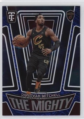 2024 Panini Totally Certified The Mighty Mirror Blue 4/49 Donovan Mitchell 0qw3