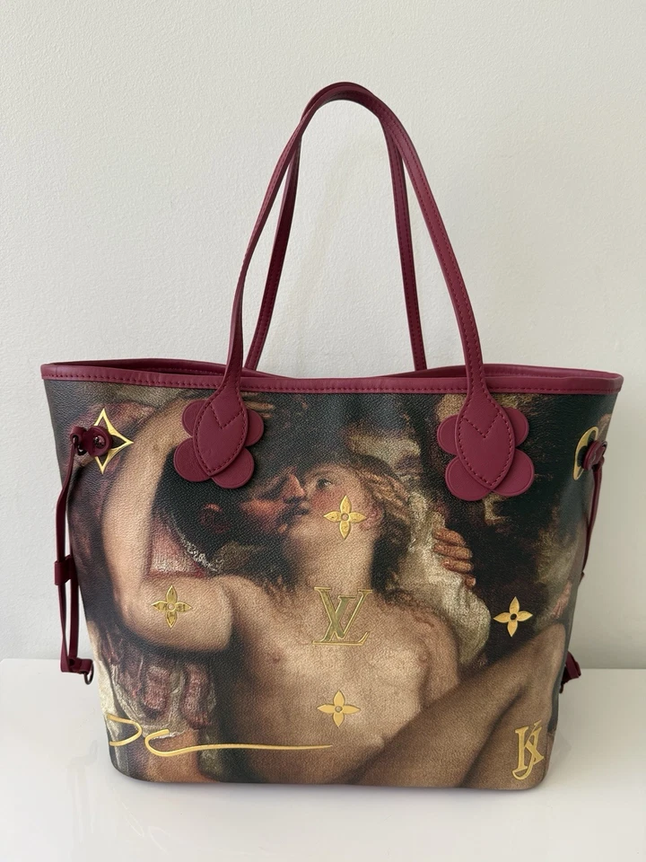 Bolso de Mano LOUIS VUITTON Neverfull MM Masters Jeff Koons Titian Foto 3 de 4