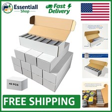 Lightweight Trading Card Storage Box Set - 40 Dividers, Perfect for Collectors