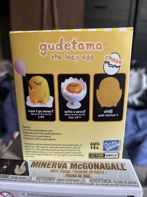 Gudetama Lazy Egg Figurine, Blind Box, Contain 1 Random Figure (Comfy)