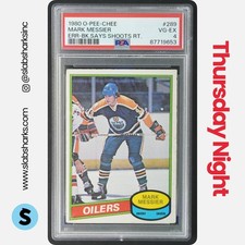 1980 O-PEE-CHEE #289 MARK MESSIER UER RC ROOKIE PSA 4