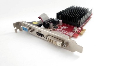 Grafikkarte CGAX-R5232LX1 VGA HDMI DVI-D PCI-E x1  Passiv EAN: 8717249400820