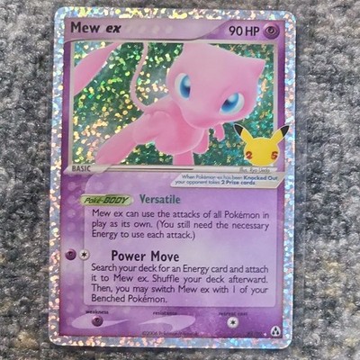 Pokémon TCG Mew ex 88/92 Legend Maker Holo 90 HP Psychic Card | eBay