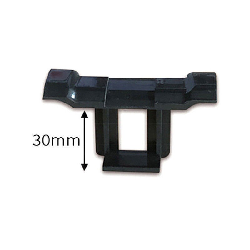 10/20/50X Photovoltaic Panel Water Guide Mud Clamp Solar Water Drain Remove Clip