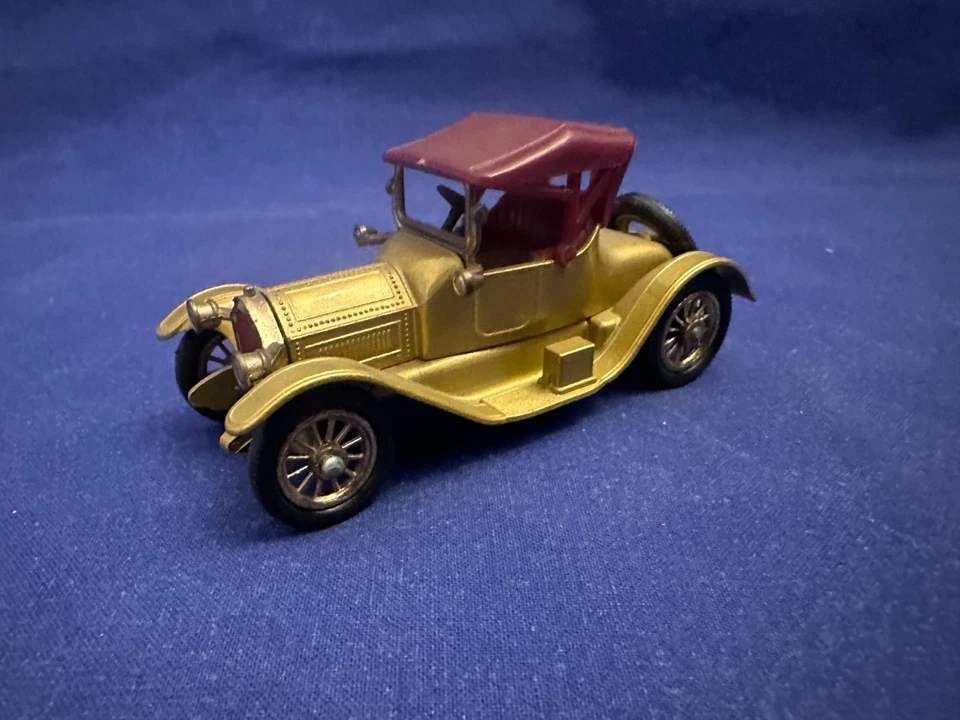 Vintage Matchbox Models of Yesteryear No Y-6 1913 Cadillac L 8,5 cm - Bild 3 von 4