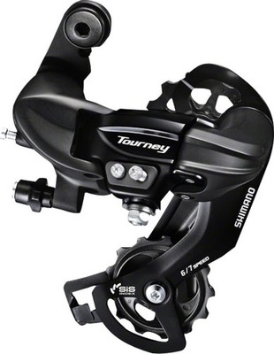 Shimano Tourney RD-TY300-SGS Rear Derailleur 6/7-Speed, Long Cage, Smooth SIS