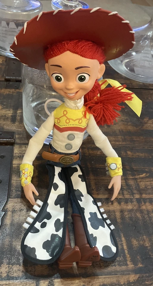 Говорящая кукла Jessie 15 дюймов Disney Store Pixar Toy Story на шнурке проверенная работа - Изображение 4 из 4