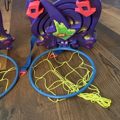 Vintage 1995 Nick & Nerf Basketball Hoop Game Tonka Nickelodeon Toy 90s