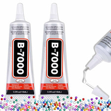 B-7000 Craft Glue for Jewelry Making - 15Ml/0.5Oz (2 Pack) - Multi-Function B-70