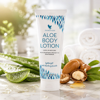 Forever Body Lotion Feuchtigkeitsversorgung Argan Jojoba & Macadamianussöl