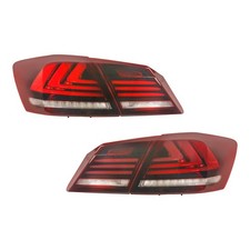 LED Tail Lights Assembly Replacement For Honda Accord 4 Door Sedan 2013-2015 Red