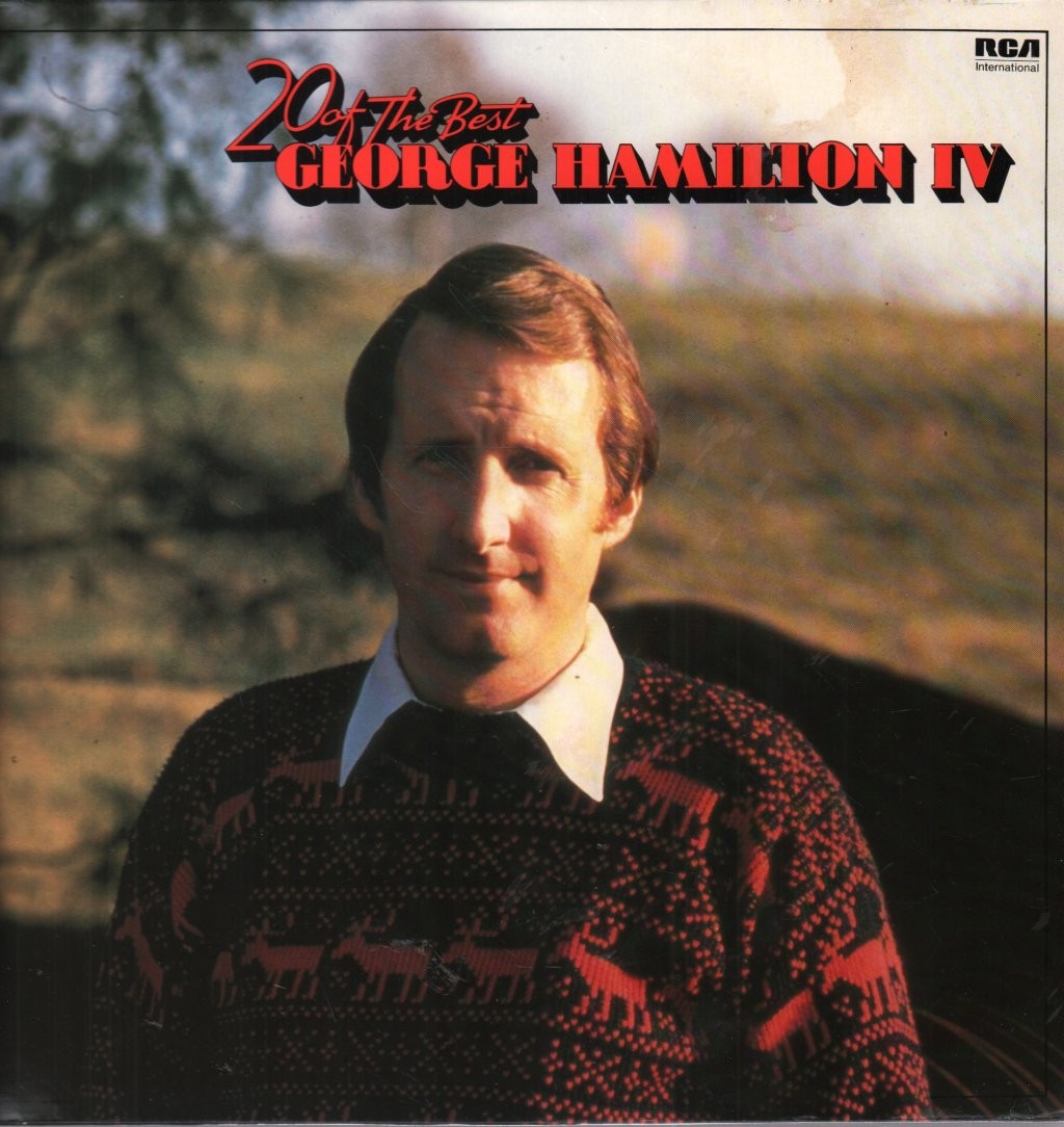 George Hamilton IV 20 of the Best LP vinyl Germany Rca 1984 stain and shrinkwrap