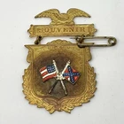 Civil War 1909 UCV Con federate Veteran Reunion Medal Memphis Tennessee Lee Read