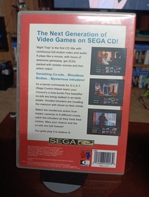 NIGHT TRAP (Sega CD, 1992)  custom DVD case
