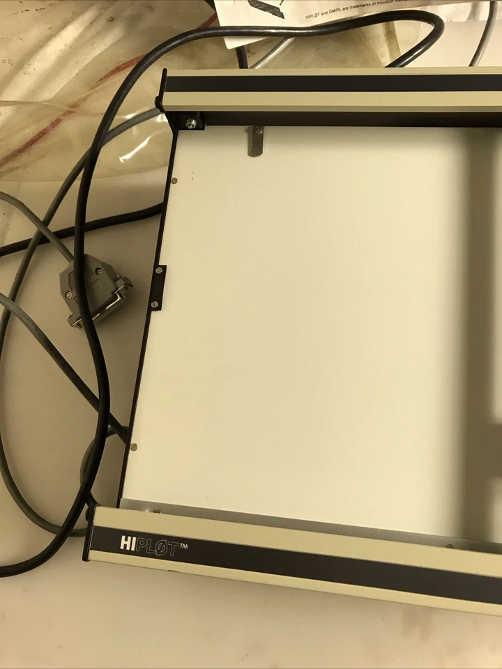 Houston HiPlot DMP-3 Stiftplotter 115/230 VAC mit 25-poligem Stecker - ohne Stifte - Bild 3 von 4