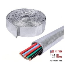 Automotive Heat Shield Sleeve High Temp Sheathing Roll 3/4inch-12ft 3/4"-12Ft