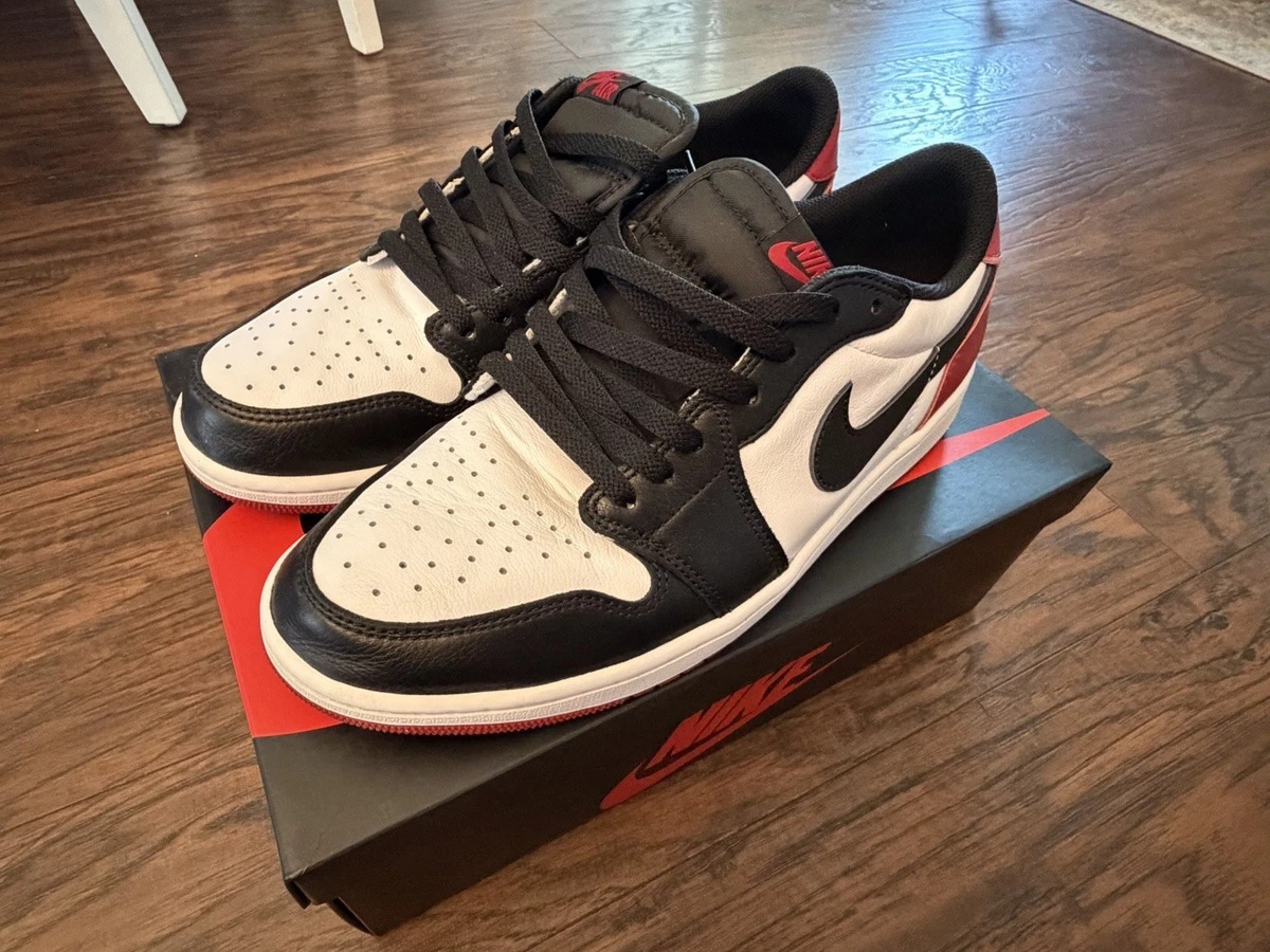 リベルタ エアジョーダン１RETRO LOW OG black toe新品 Jordan 1 Retro OG Low Black Toe for Sale | Authenticity Guaranteed