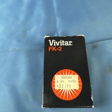 VIVITAR FK-2 Filter Flash Kit With Box And Instructions