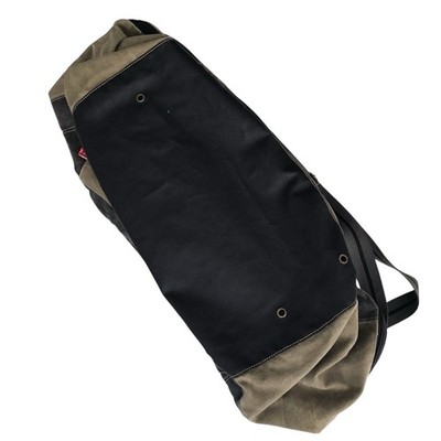 DIESEL Vintage Messenger Bag Travel Military Army Khaki Gorpcore