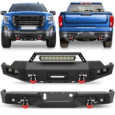 For 2019-2021 2022 Gmc Sierra 1500 Off-road Front Or Rear Bumper Wwinch Plate