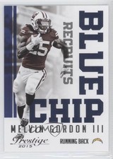 2015 Panini Prestige Blue Chip Recruits Melvin Gordon #14 0f8