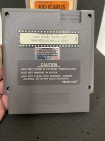 Kid Icarus NES Tested Works Nintendo Video Store San Bernadino Copy