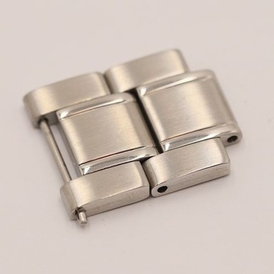 SEIKO 2 Links 8T63-00D0 Men's Watch Bracelet Parts Silver Color
