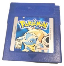 Pokemon: Blue Version Nintendo Game Boy 1998 Blastoise Edition Tested