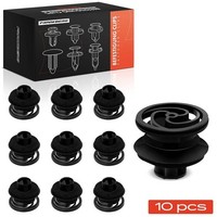 Frankberg 10X NYLON-CLIP Schwarz TÜRverkleidung Passend FüR Seat Cordoba Ibiza L