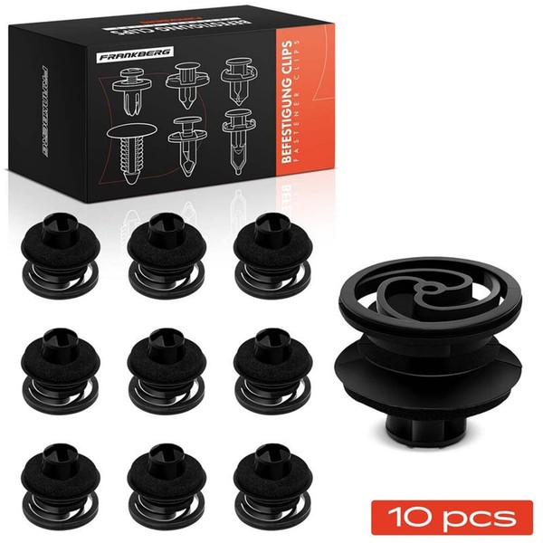 Frankberg 10X NYLON-CLIP Schwarz TÜRverkleidung Passend FüR Seat Cordoba Ibiza L-image