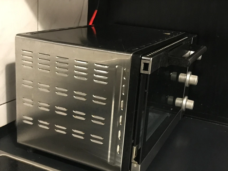 MINIBACKOFEN STEBA KB23 mit UMLUFT in SILBER EDELSTAHL 230V 1500 W - Bild 2 von 4