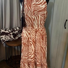 Nine west brown and white