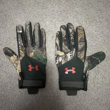 Under Armour Camo Gloves Realtree Large