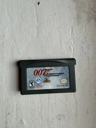 Nintendo GBA James Bond 007: Everything or Nothing *Authentic* Game Boy Advance